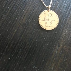Zoe Chicco 14K Small Mantra Necklace
